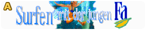 Surfen mit der jungen Fa