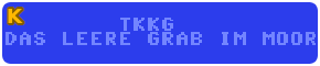 TKKG - Das leere Grab im Moor - Ein Textadventure